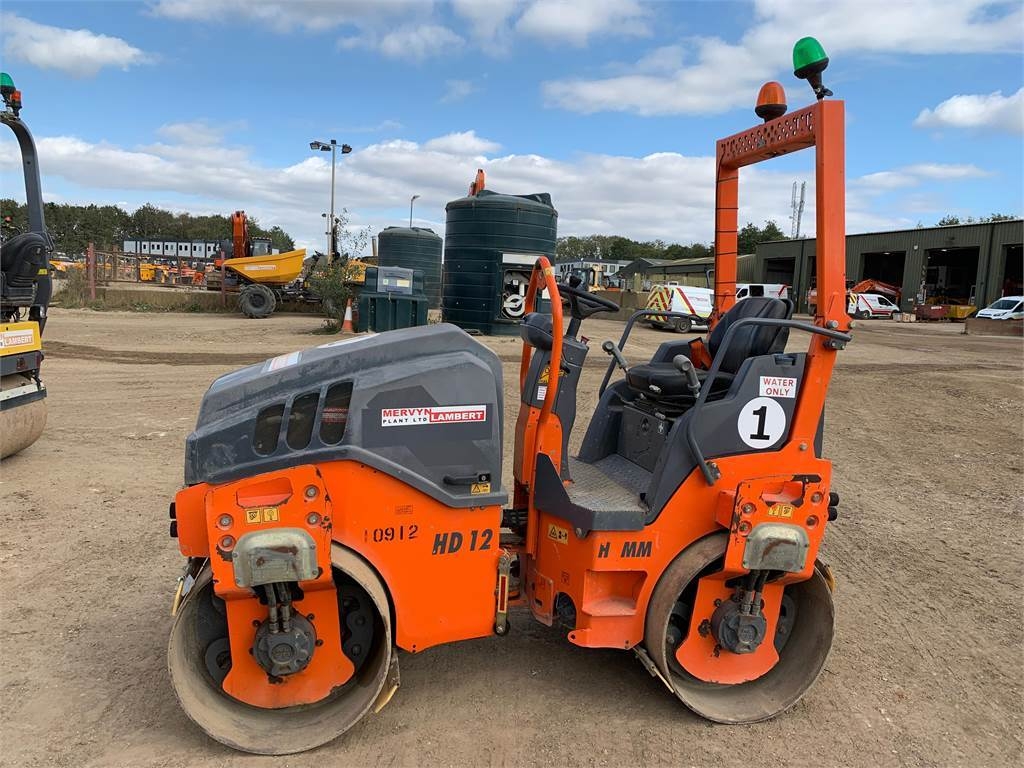Hamm HD12 Twin drum rollers Construction Mervyn Lambert
