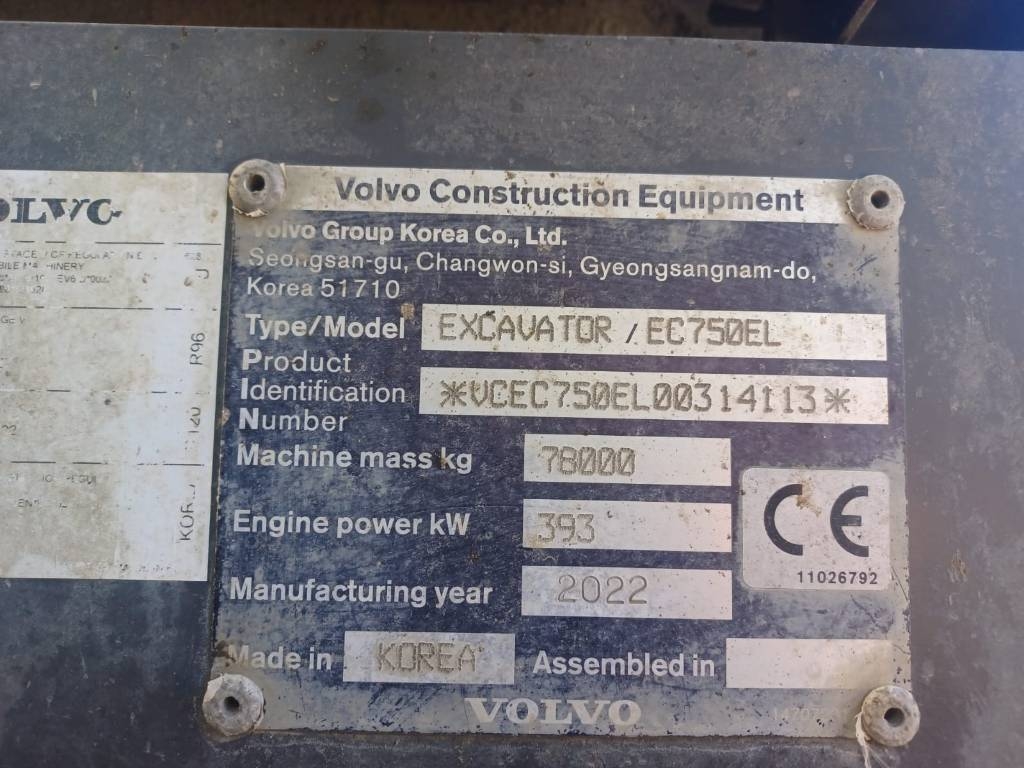 Volvo EC750EL