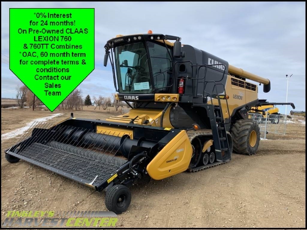 CLAAS LEXION 760TT Combines Agriculture Tingley