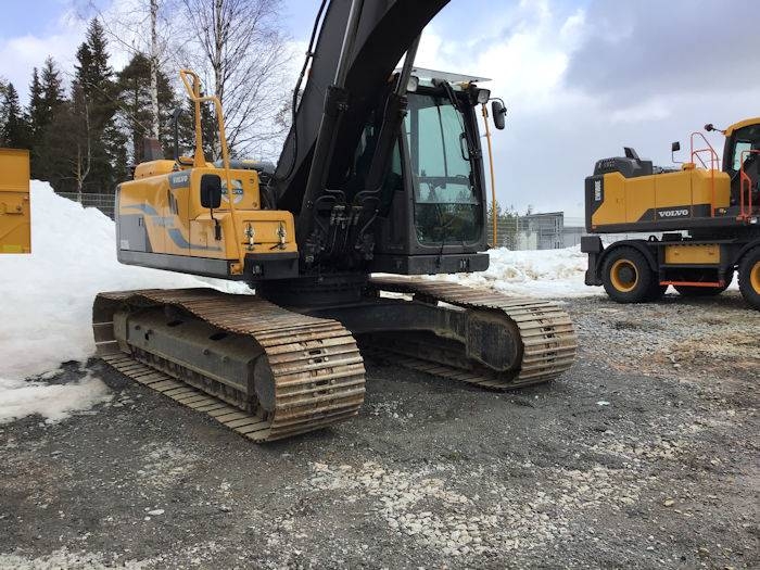 Volvo ec220dl технические характеристики
