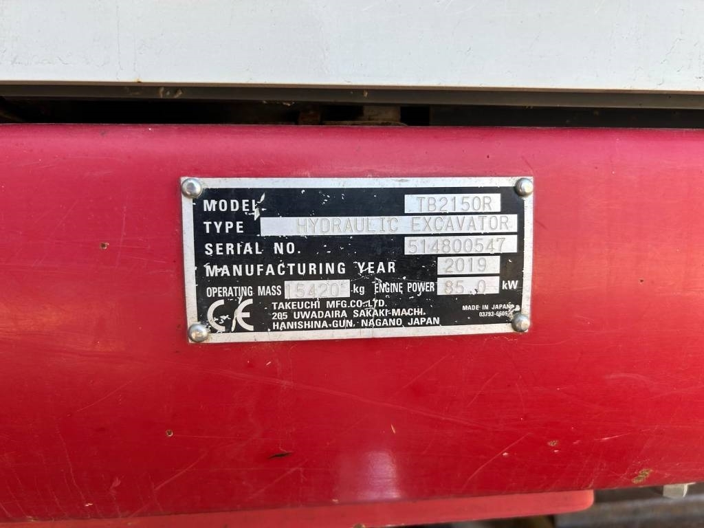 Takeuchi TB 2150 R