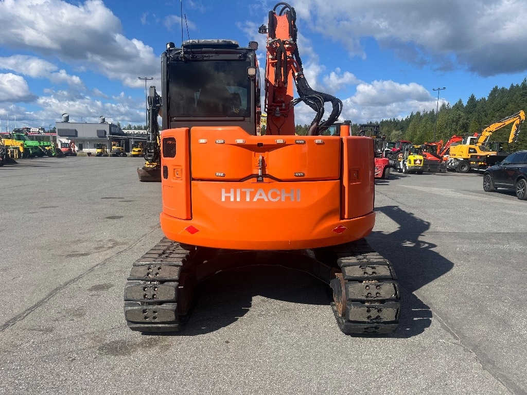 Hitachi ZX 85 US / Engcon, Pihdit, Rasvari, Kauha - Mini