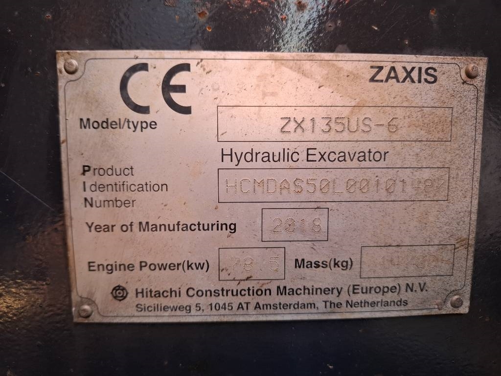 hitachi-zx-135-us-6-materiaali,8133412a