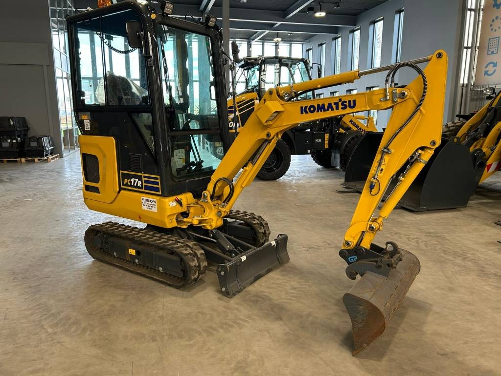Komatsu PC 17 R-5 - Mini excavators - Construction Equipment - Komatsu ...