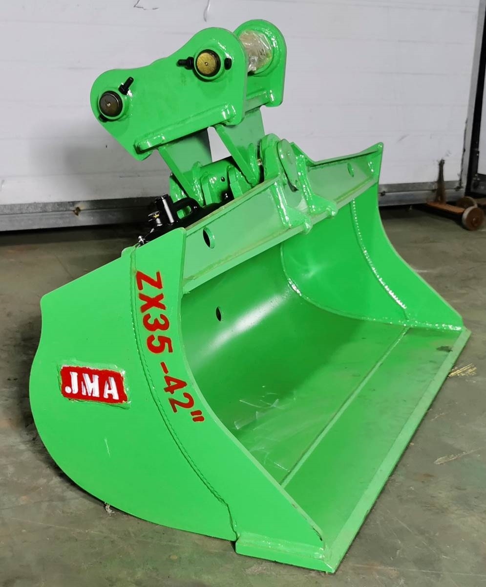 JM Attachments Tilt Bucket 42" Mini Excavator Kubota U35, U35