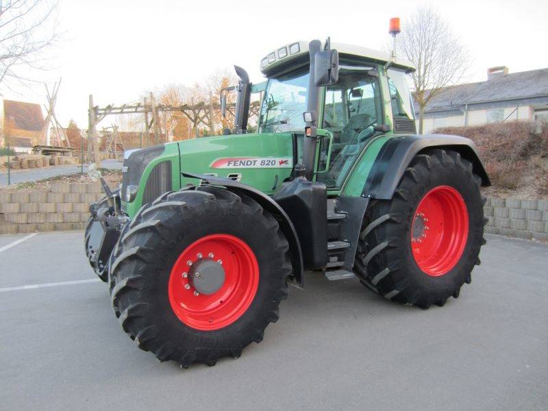Fendt 820 Vario TMS, Tracteur, Agricole