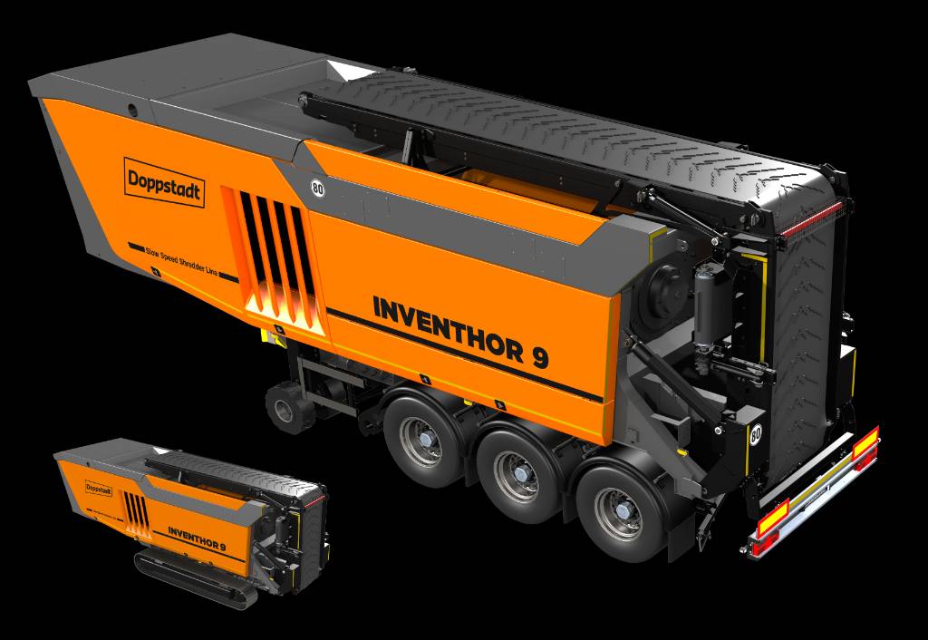 Doppstadt Inventhor 9 SA, Mobile crushers, Construction