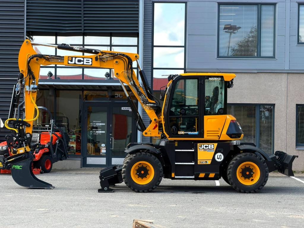 JCB 110 W Hydradig / Engon / Pyöräohjaus / Rasvari /