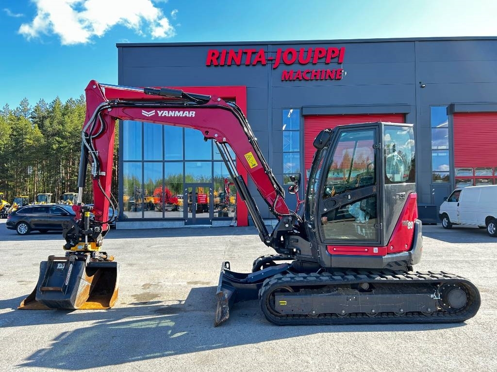 Mini excavators 7t - 12t - Construction equipment - Rinta-Jouppi