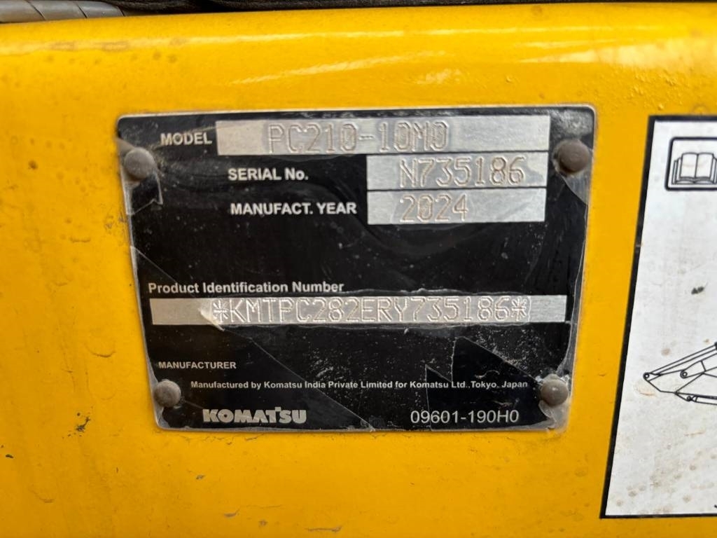 Komatsu PC 210-10M0 (New / Non CE Certified)