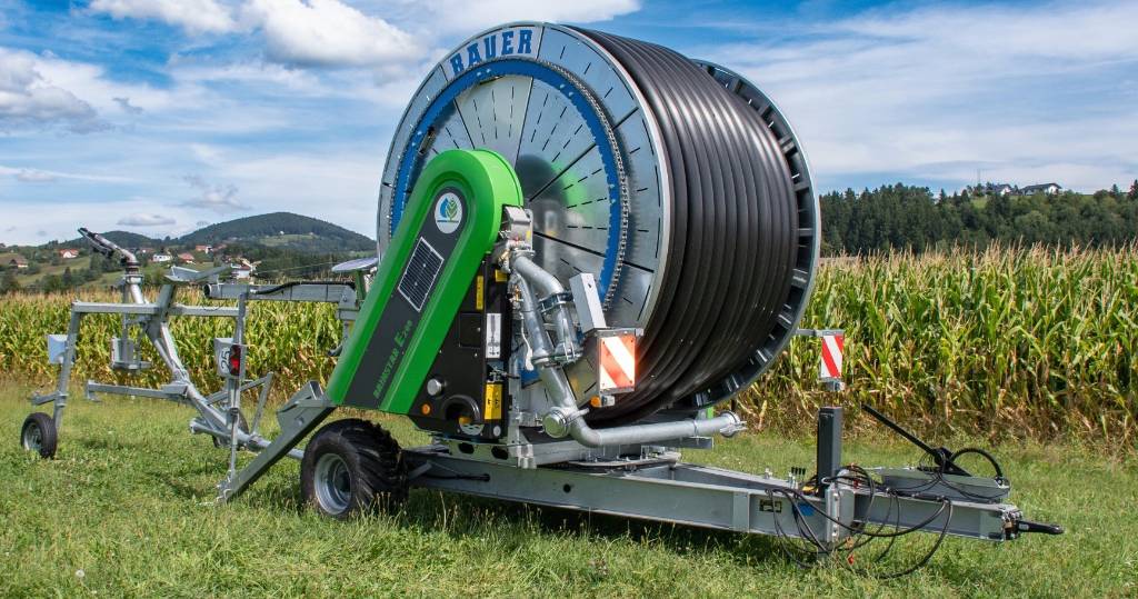 Bauer E500 haspel, Irrigation systems, Agriculture