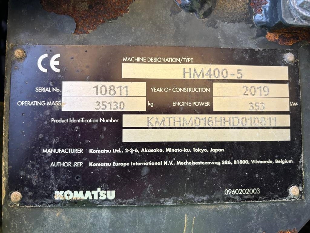 Komatsu HM 400-5