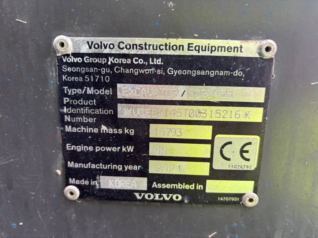 Volvo ECR 145 EL (Under Preparation)