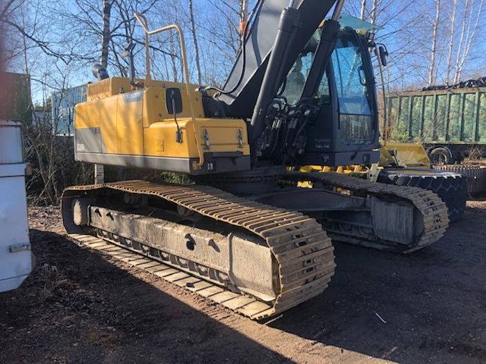 Экскаватор volvo ec250dl