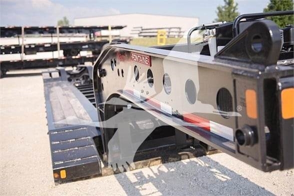 Detachable Rgn Fontaine 55 ton hydraulic detachable RGN double drop low bo
