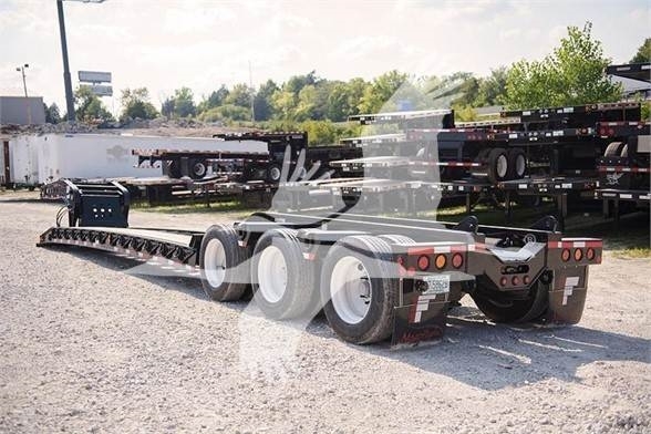 Detachable Rgn Fontaine 55 ton hydraulic detachable RGN double drop low bo
