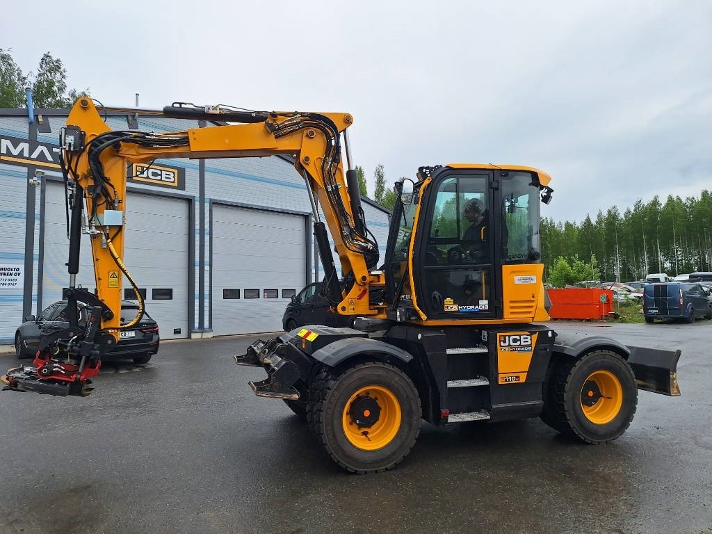 JCB 110 W Hydradig / Rototilt / 3x Kauha / Rasvari /