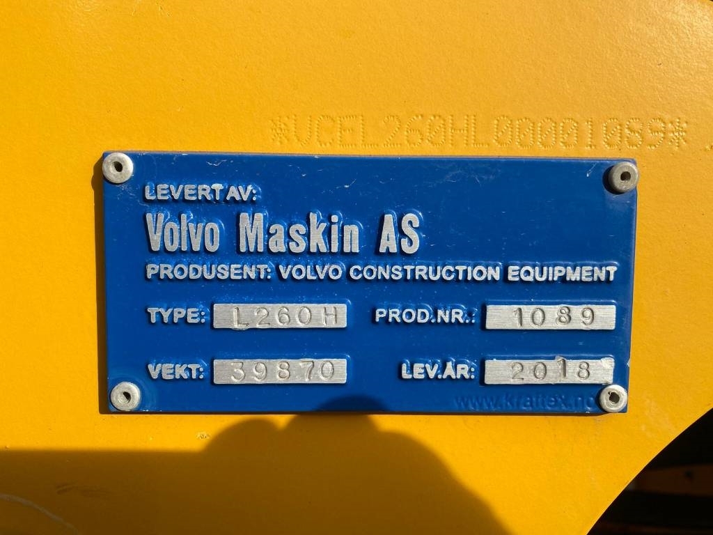 Volvo L 260 H (CDC + BSS)