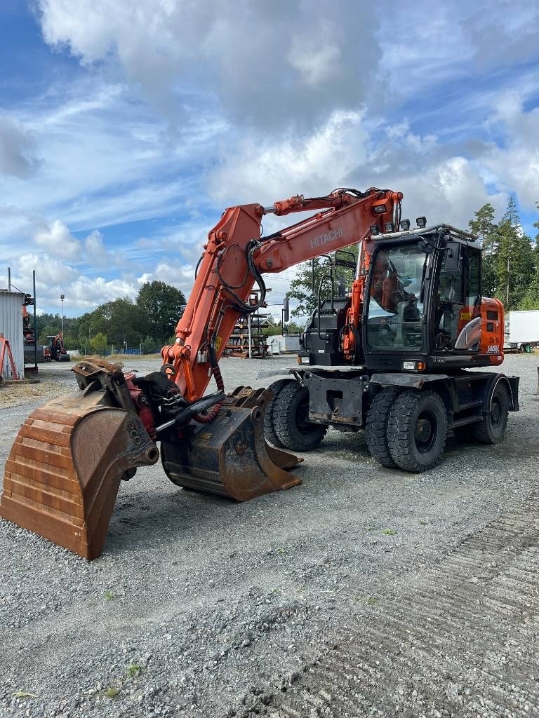 Hitachi ZX145W-6/ Göteborg, Hjulgrävare, Entreprenad