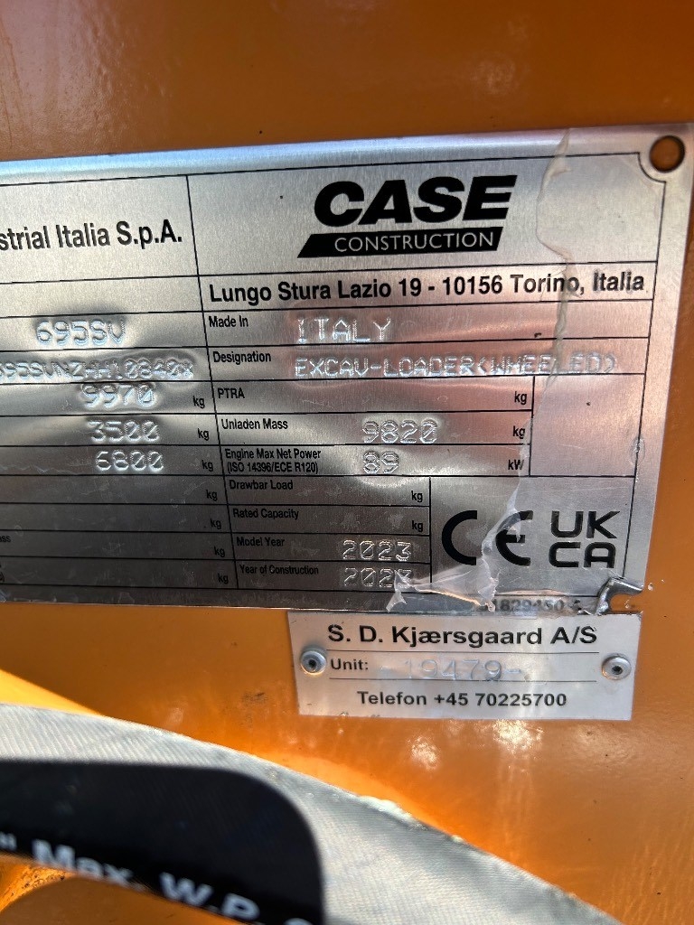 CASE 695 SV