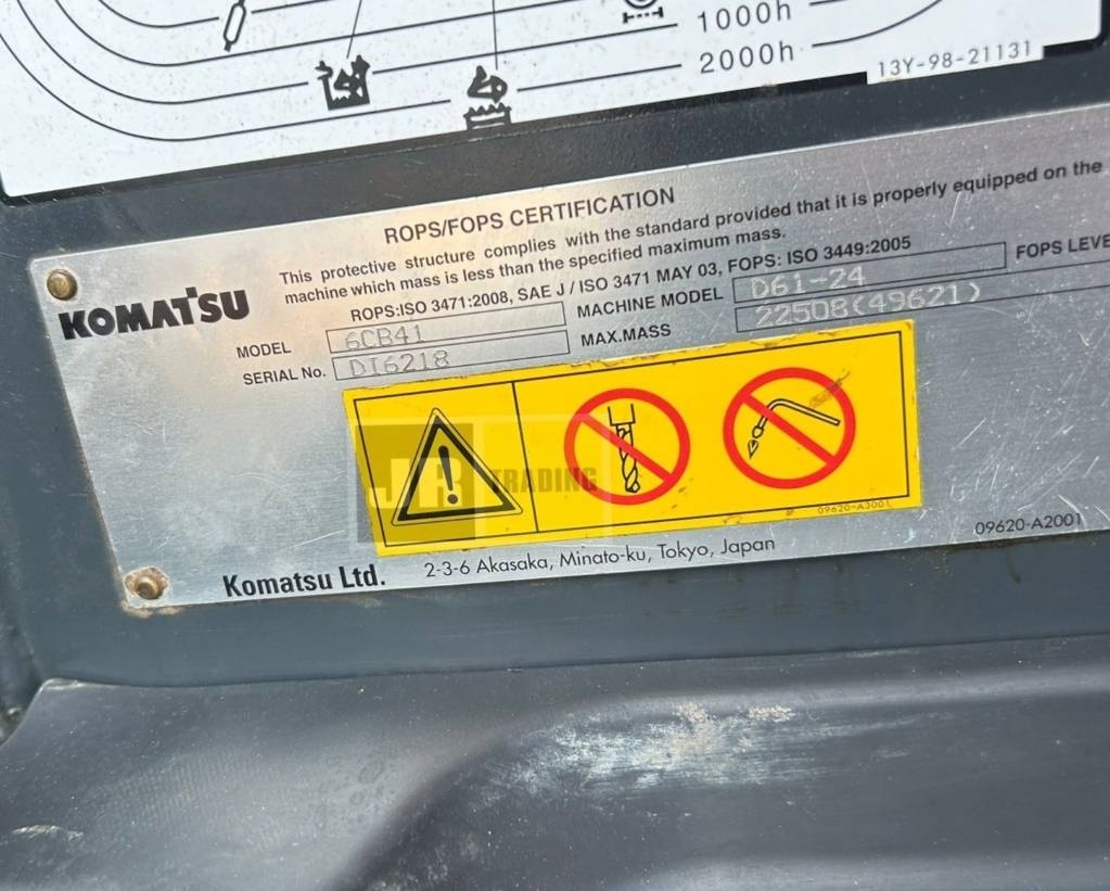 Komatsu D 61 PXI-24 (Topcon intelligent system)