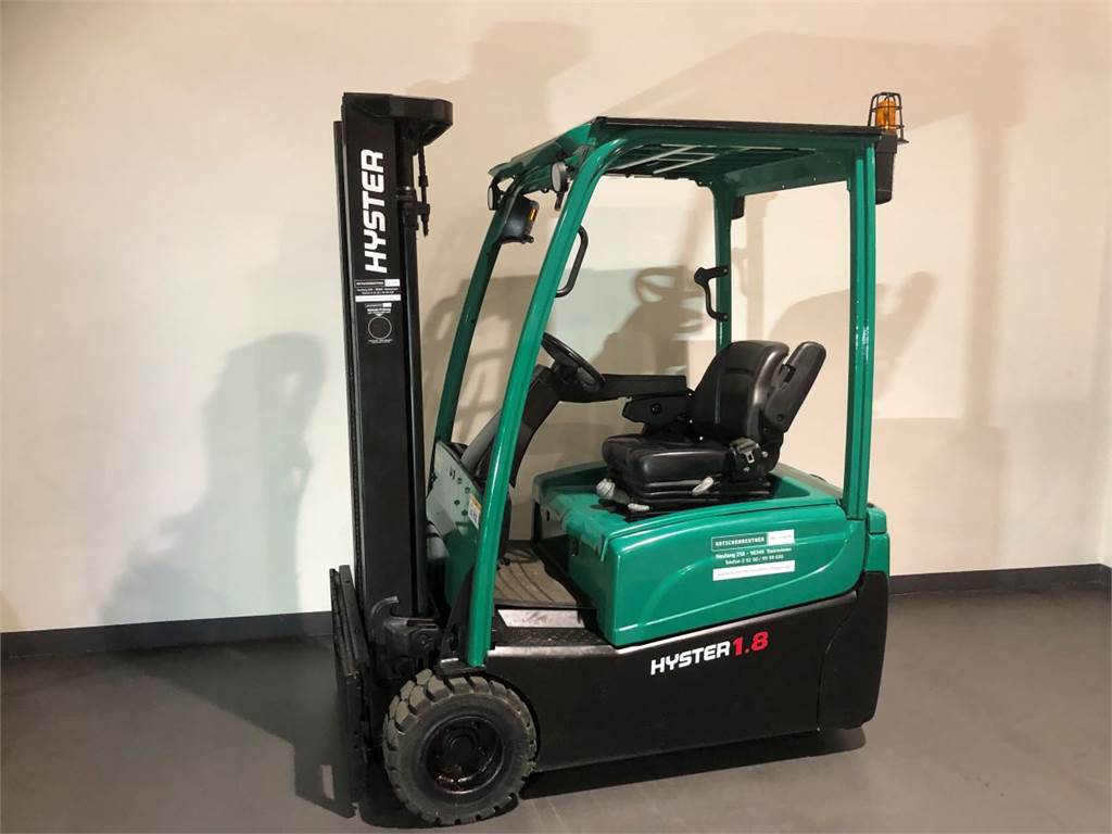 Hyster J1.8XNT MWB, Electric counterbalance Forklifts, Material Handling