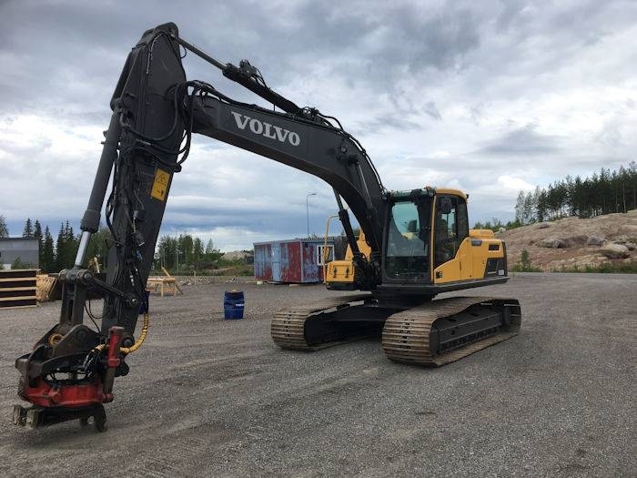 Volvo ec220dl технические характеристики