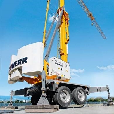 Liebherr 13 HM.1, Turmdrehkrane, Baumaschinen