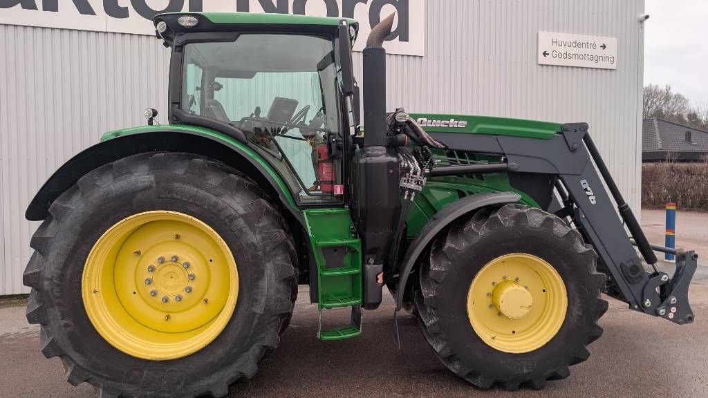 John Deere 6195 R Quicke Q76 St.BM, GPS - Traktorer - Lantbruk ...
