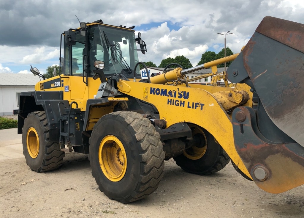 Komatsu WA 3206 High Lift Wheel Loaders Construction Equipment