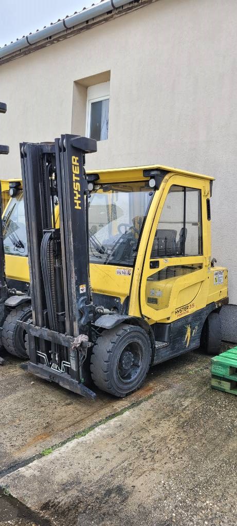 Hyster H 3.50 FT, LPG counterbalance Forklifts, Material Handling