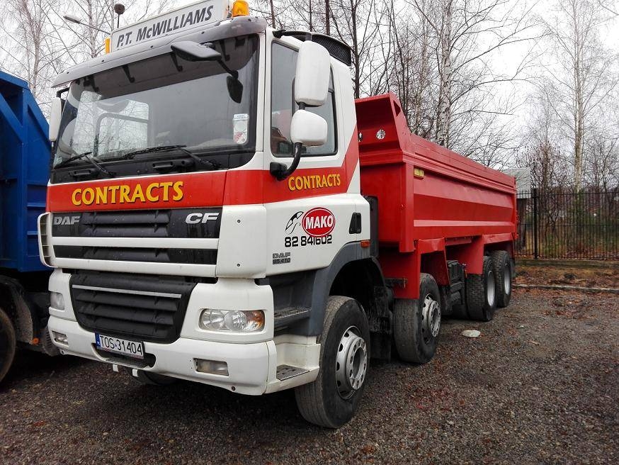 Used DAF FT CF85.410 8x4 dump Trucks Year 2007 Price 35,686 for sale Mascus USA