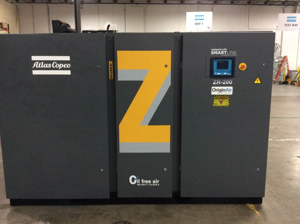 Atlas Copco ZR 200 Compressors Industrial Atlas Copco