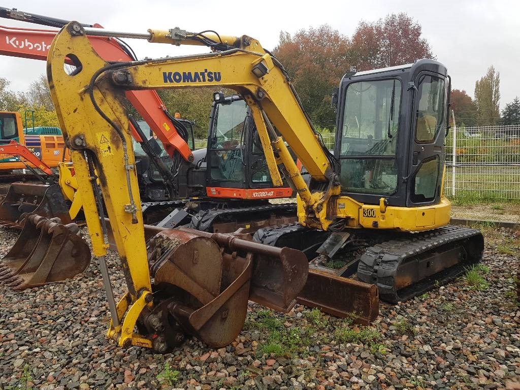 Komatsu PC45MR-3, Minibagger, Baumaschinen