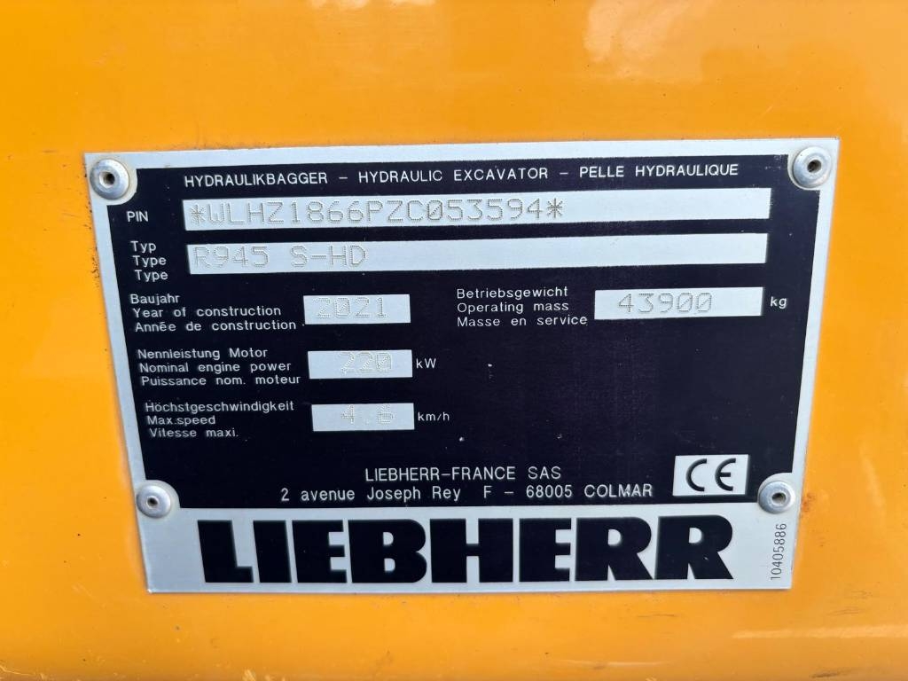 2021 Liebherr R 945-46556402