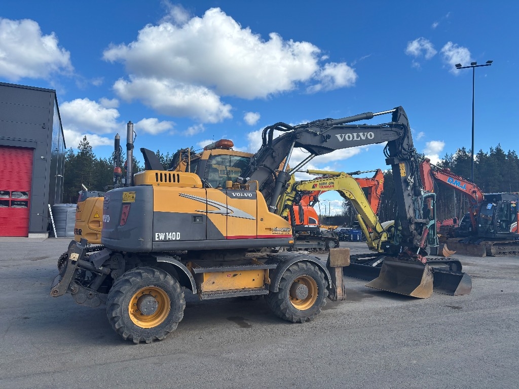 Wheeled Excavators - Construction equipment - Rinta-Jouppi Machine