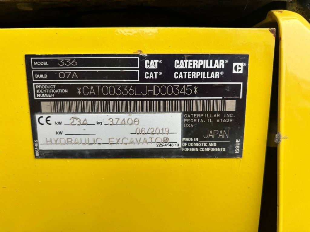 CAT 336 (New Undercarriage)