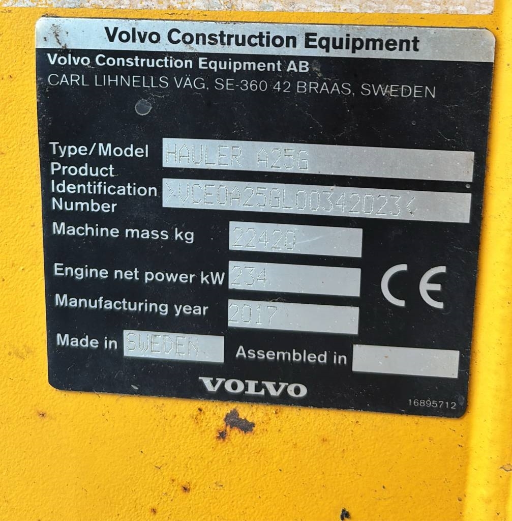 Volvo A 25 G (Under Preparation)