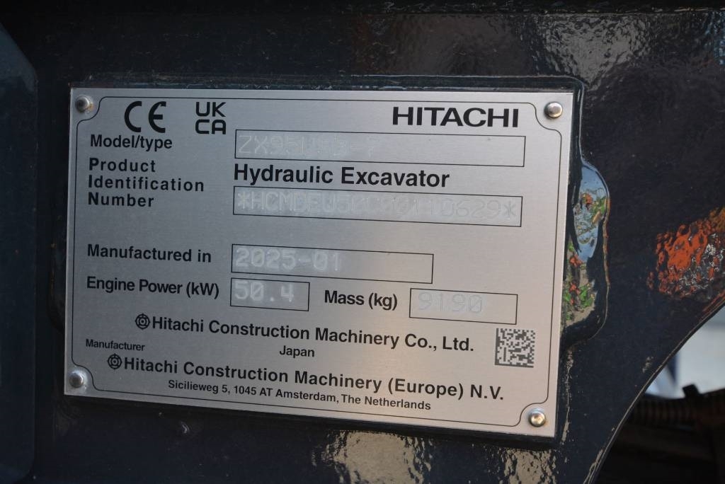 Hitachi ZX 95 USB-7 - Midibagger 7t - 12t - Baumaschinen