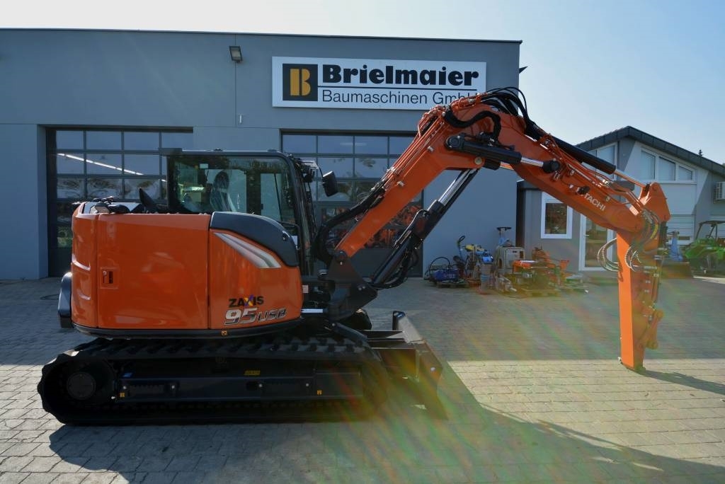 mashu Hitachi ZX 95 USB-7 VA - Midibagger 7t - 12t - Baumaschinen