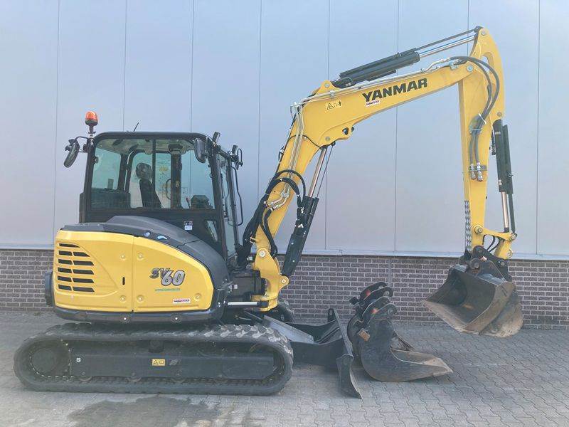 Yanmar SV60-B, Crawler Excavators, Construction Equipment