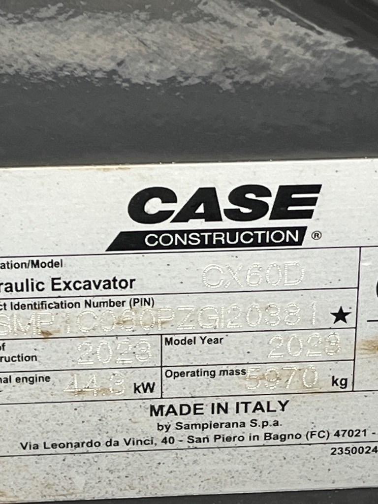 CASE CX 60 D