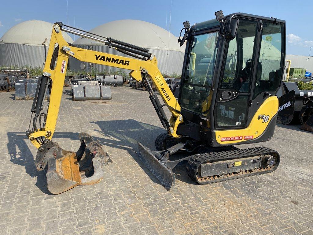 Yanmar SV18 Mini excavators
