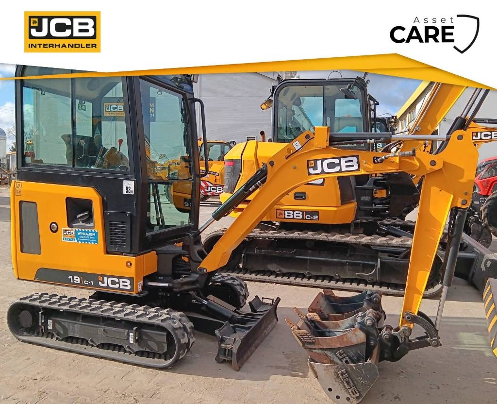 JCB 19 C-1 2022 minikoparka używana