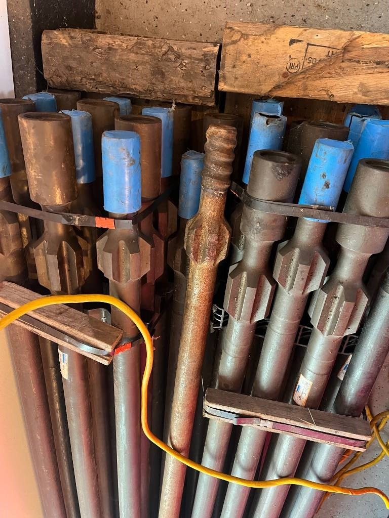 Sandvik Special T45 Guide rods and GT60 Retract Bits Aggregate Equipment Construction