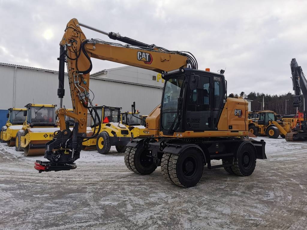 Hjulgrävare CAT M 315 Next Gen wheelexcavators