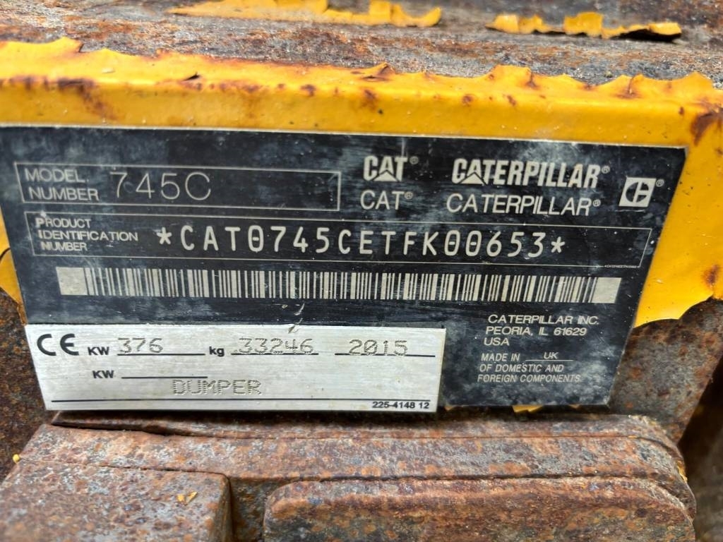 CAT 745 C (Under Preparation)