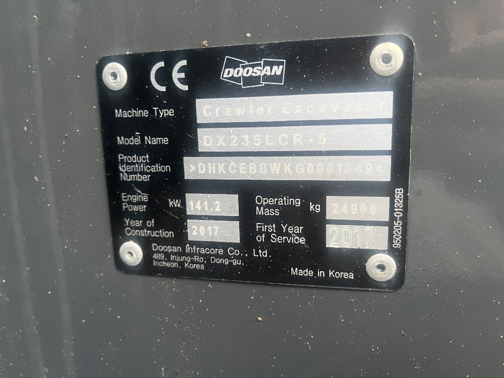doosan-dx-235-lcr-myyty-sold,07c42ee5