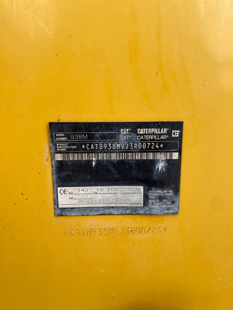 CAT 938 M (Bucket + Forks)