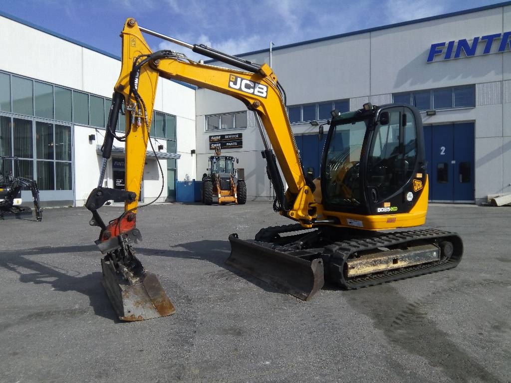JCB 8085 ECO Midi excavators 7t 12t Construction Gunn JCB